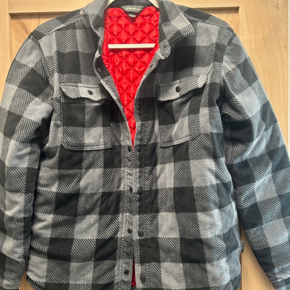 Boys Eddie Bauer Fleece Shacket XL